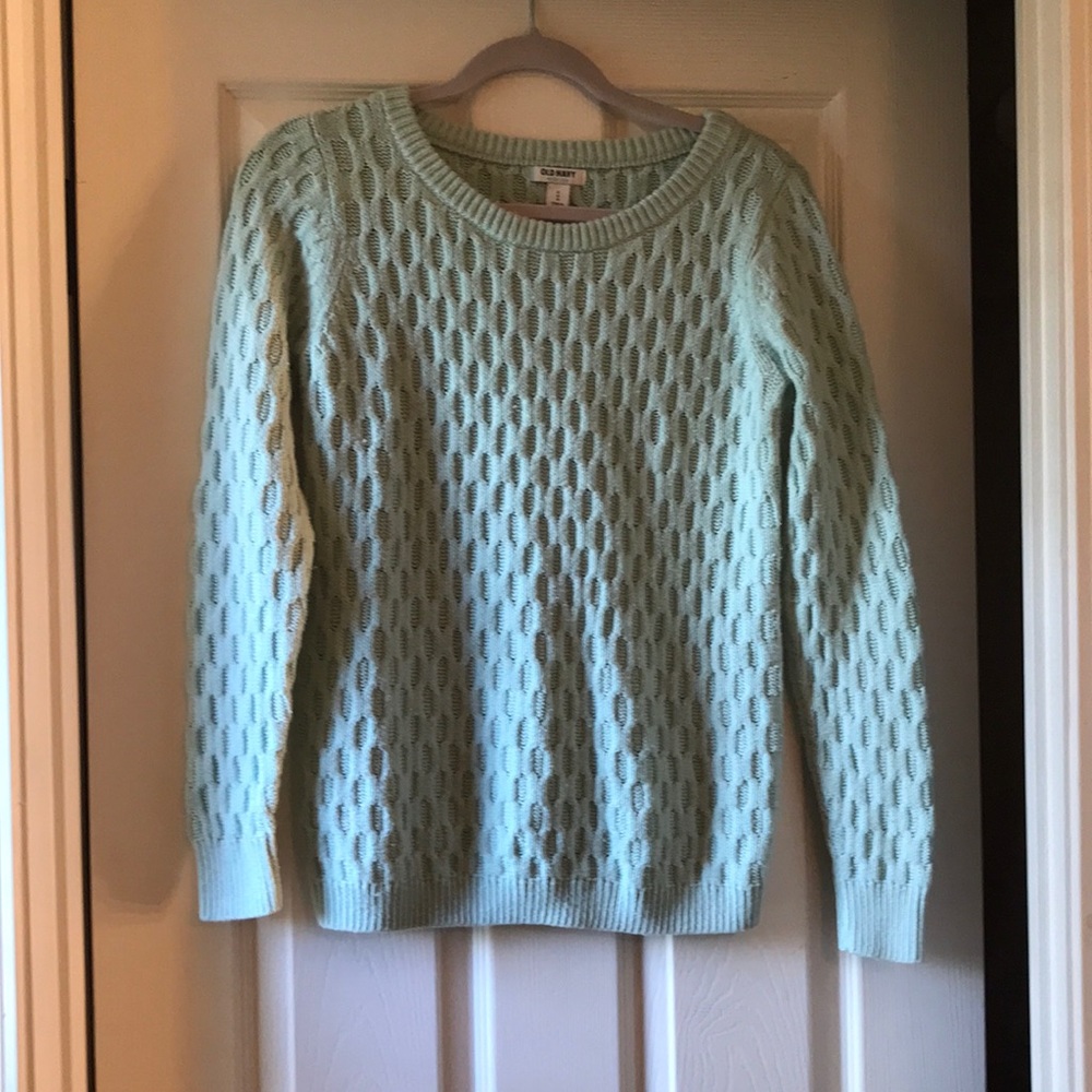 Old Navy Aqua Sweater